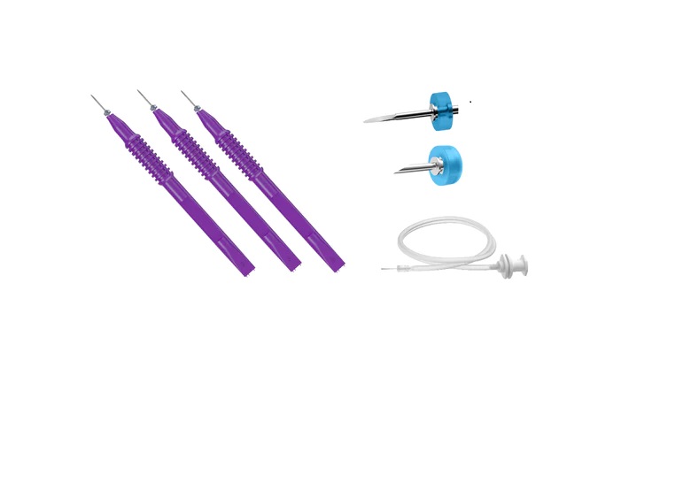 Disposable One Step Trocar System 27 Ga
