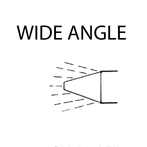 Fiber Optic 23 g, wide angle